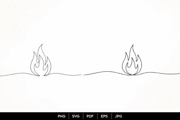 Download Fire Flame SVG Design - Sign Collection