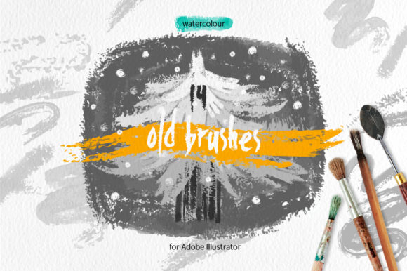 Download Old Brushes for Illustrator - Illustrator Collection