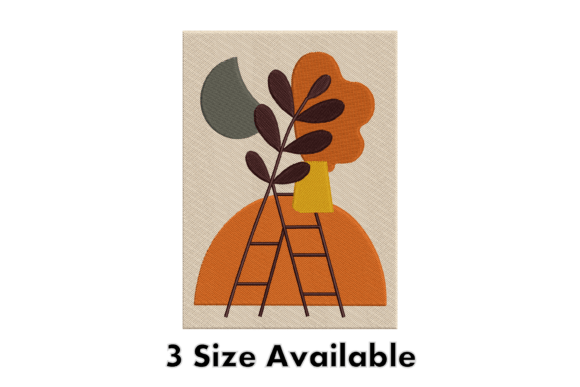 Download Abstract Plant Embroidery Design - Sign Collection