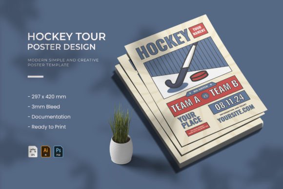 Download Hockey Tour - Poster - Premium Resources