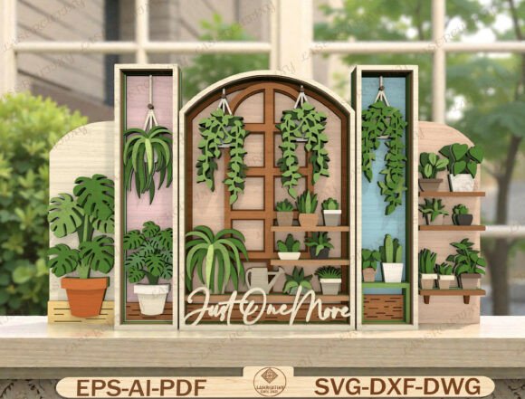 Download Plant Shelf Sign Laser Cut File - Sign Collection