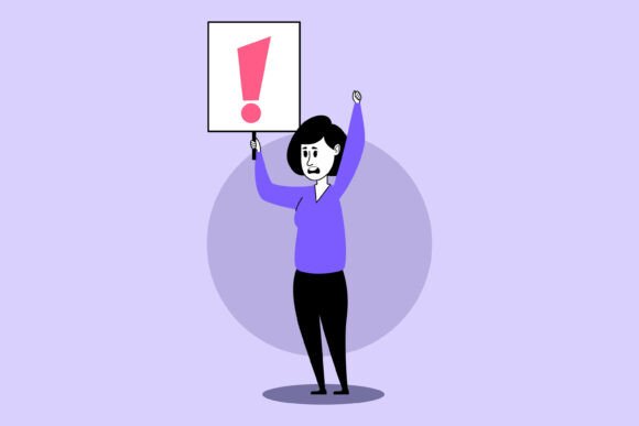 Download Woman with Sign - Sign Collection