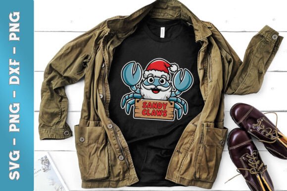 Download Sandy Claws Tropical Xmas Blue Crab SVG - Tropical Collection